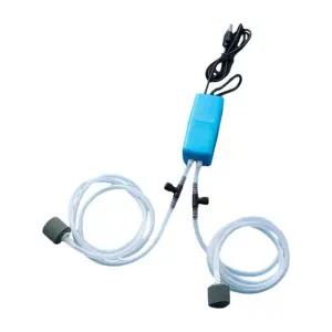 휴대용 미니 소형 산소 발생기 USB 물고기 탱크 자동 공기 압축기 통풍기 액세서리