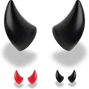 헬멧용 플레어 소프트티즈 데빌 혼 미국산 자전거 스키 및 폼 액세서리 필 앤 스틱 페어 미포함