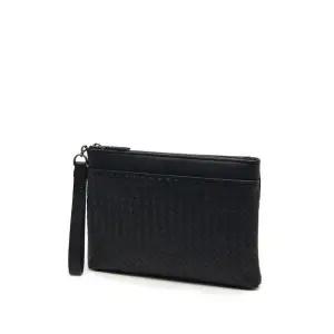 [백화점 정품] 닥스 DAKS 25SS [PORTSMOUTH ] 블랙 핸드크래프트 메쉬 클러치백 DBBA2E725BK