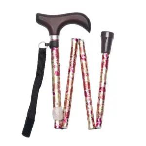 접이식 경량 지팡이 세련된 화려한 스틱 할머니 의자 할아버지 노인용