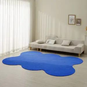 [NS홈쇼핑][르헤브] 츄이스 비정형 고밀도 극세사 러그 단모 워셔블 카페트 100x150cm..[35808281]