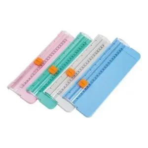 휴대용 미니 A5 종이 컷팅기 수동 재단기 사무용 문서컷 다용도 필수품 오피스 종이컷_24844896