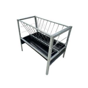 염소먹이통만들기 여물통 급여기 가축 길이 높이 조절식 사료통 미터 송아지 1 먹이통 급식