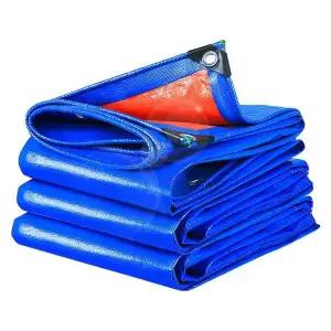 [셀러에이드]양면 타포린 방수포 천막 캠핑 텐트 그라운드시트 깔개 갑바 커버