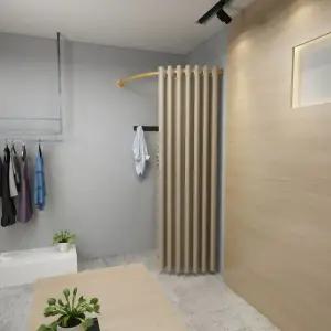 옷가게 탈의실 간이