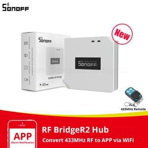 Itead SONOFF RF Bridge 433Mhz Wifi 무선 신호 변환기 스마트 홈 자동화는 리모컨과 함께 작동합니다.
