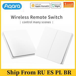 Aqara D1 스마트 스위치 라이트 원격 제어 ZigBee Wifi 무선 키 벽 이동식 작업 게이트웨이 Xiaomi MiHome