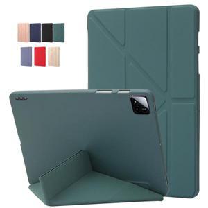 샤오미 패드 8 케이스 11.2인치 스마트 폴리오 소프트 TPU 백 스탠드 커버 프로 / 미 호환)