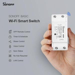 Itead SONOFF 기본 R2 미니 DIY 모듈 Wifi 조명 스위치 무선 APP 원격 제어 220V 스마트 홈 전기