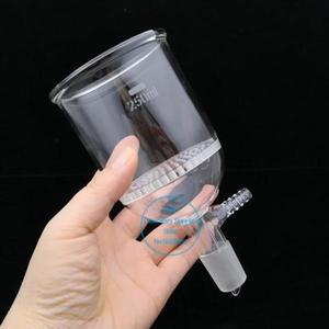실험실 사용을 위한 1개 30ml/60ml/100ml/150ml/250ml/500ml/1000ml 유리 흡입 필터 깔때기