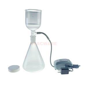 진공 미니 펌프 포함 실험실 필터 유리제품 키트