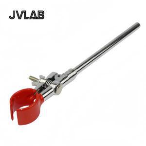 둥근 입 2 프롱 실험실 비커 클립 클램프 JVLAB 철 스탠드 고정 콘덴서 튜브 액세서리