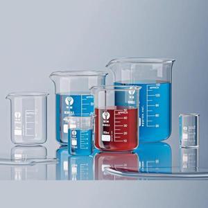 실험실 다른 세트 유리 비커 화학 장비 5, 10, 200, 300, 400, 800,1000ml