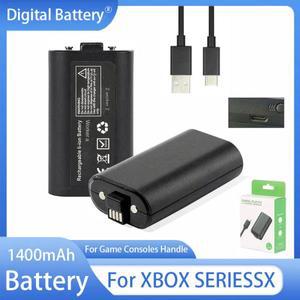 Xbox 시리즈 게임 컨트롤러 콘솔에 적합한 1400mAh 배터리 2.8V 실제 용량 핸들 내장 패드