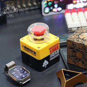 데스크탑 컴퓨터 용 원격 전원 켜기/끄기 스위치 무선 PC 마더 보드 부팅 버튼 게임 룸 장식