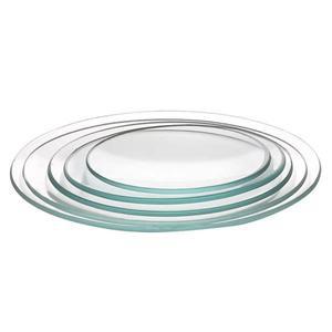 곡선 표면 증발 결정화 접시가있는 10 개/상자 실험실 유리 시계 접시 비커 뚜껑