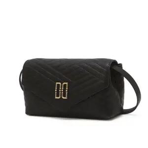 [닥스](센텀시티점)DCBA6E367BK [CARLISLE] 블랙 칼라일 가죽 미니 크로스백