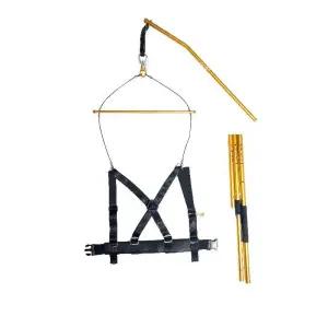 피겨 스케이팅 날집 벨트 서스펜더 하네스 오렌지 연습 점프 스케이트 훈련