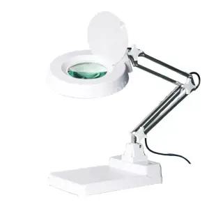 작업용 미세검사 돋보기 미세작업 접이식 산업용 확대경 노안 조명 고배율 렌즈
