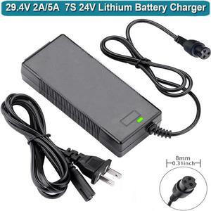 Swagtron Hover-1 24V 리튬 배터리 팩 스포츠 및 야외 전기 장비용 29.4V 2A 3구