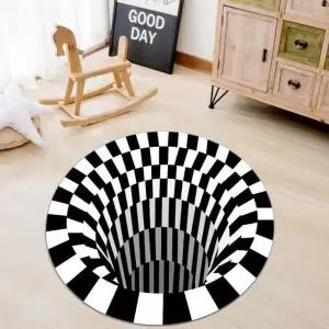 [콩심팥심]싱크홀 3D 입체 착시매트 80cm 반려동물낚시 놀이매트