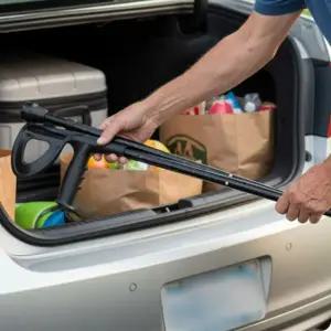 접이식 엘보클러치 보행 보조기 깁스 목발 지지