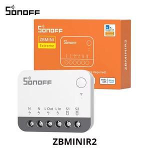 1-10PCS SONOFF ZBMINIR2 Zigbee3.0 스마트 외부 스위치 제어 컴팩트 사이즈에는 중립선이 필요합니다. Ale