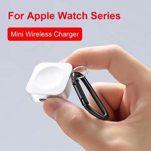 애플 워치 시리즈 10 9 8 7 6 5 4 3 2 SE 울트라용 휴대용 무선 충전기 미니 자석형 고속