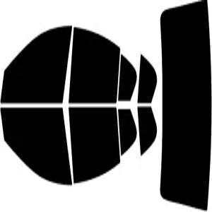 20102015 쉐보레 크루즈 세단과 호환되는 트루 라인 오토모티브 프리컷 윈도우 틴트 키트 올사이드 및 백