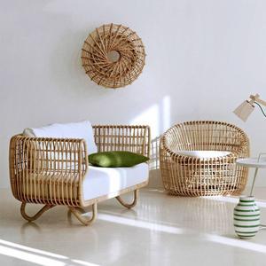 야외 라탄 테이블 쇼파 소파 라운지 테라스 등나무 의자 발코니 옥상 안락 카페