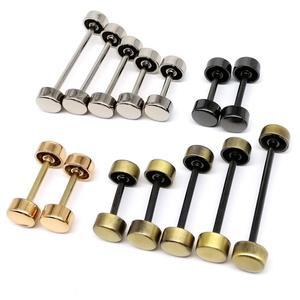 2피스 의  금속 가죽 가방 핸드백 지갑 스트랩 핸들 벨트 휠 바벨 걸쇠 버클 분리형 수리 DIY 4 색 5 크기