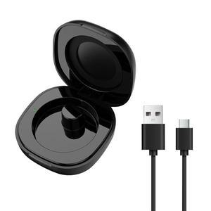 R09 스마트 링용 충전 케이스 200mAh 휴대용 박스 (R02, R03, R04, R05, R06, R08 링 호환) 마그네틱 포트