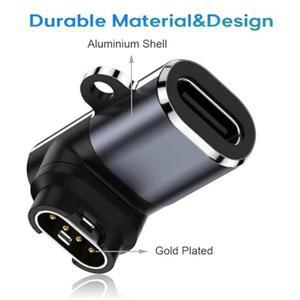 가민 페닉스 8 7 7S 7X 6S 6 포러너 955 965 콰틱스 USB-C 충전기 스마트워치 어댑터 케이블