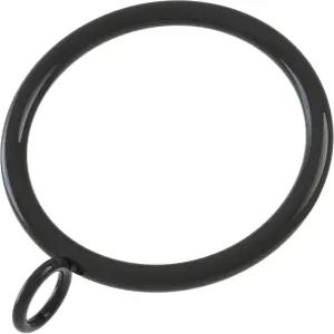 42 PCS 커튼 링 막대를 위한 1.5인치 금속 드레이프 슬라이딩 아일렛 걸이 최대 1 1/4인치 검은색 클립