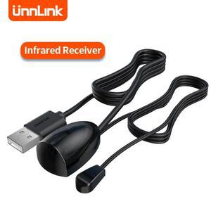 Unnlink 적외선 IR 원격 확장기 리피터 수신기 TV 상자 DVD 프로젝터 홈 시어터 세트 컨트롤러 USB 어댑터