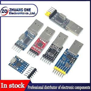 CP2102 마이크로 USB 2.0-UART TTL 5PIN 커넥터 모듈 직렬 변환기 STC Arduino 용 FT232 USB-TTL CH340G PL