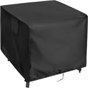 킹링 야외 테이블 커버 사각형 24인치 사각 파티오 방수 소형 가구 - x 28인치