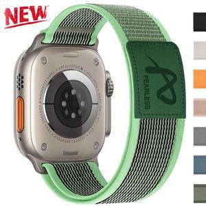 Apple Watch 울트라 밴드 용 트레일 루프 스트랩 49 46 45 44 42 41 40 iwatch SE serie10 9 8 7 6 5 4 나