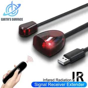 적외선 IR 원격 확장기 리피터 수신기 USB 어댑터 송신기는 DVD 세트 STB 박스용 모든 제어 장치에
