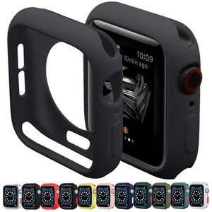 애플 워치용 실리콘 케이스, 보호 쉘 커버, 아이워치 시리즈 울트라 2, 49mm, 9, 8, 7, 6, 5, 4, se, 38mm