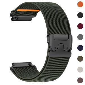 20mm 22mm 패러슈트 루프 스트랩 가민 베뉴 4 3 2 SQ 밴드 포러너 165/255/265/570 팔찌 비보액티브 6 5 시