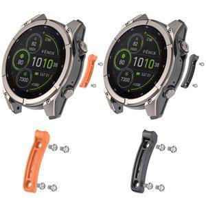 가민 페닉스 8 프로 AMOLED 47MM / 타틱스8 51MM 스마트워치 보호용 충격 방지 스트립, 콰틱스 47/51mm 메