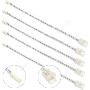 COB 터미널 LED 스트립 연장 와이어 커넥터 캐비닛 라이트 2 핀 8mm