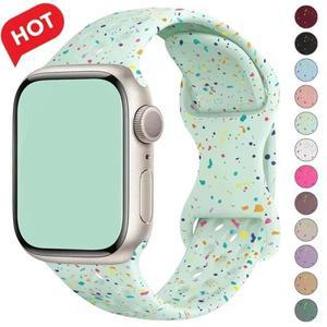 애플워치 울트라 2 밴드 49mm 45mm 44mm 실리콘 스트랩, 아이워치 시리즈 9 8 7 6 5 41mm 42mm SE 4 3용 컬