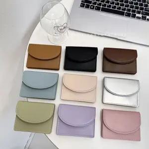 베이직 라운드 아코디언 3단 반지갑 미니지갑 9color svd8+8yhX