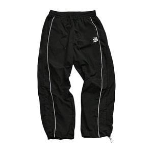 OYOANGLE 남성 그래픽 운동 바지 드로스트링 허리 피트니스 루즈핏 체육관 러닝 스웨트 팬츠