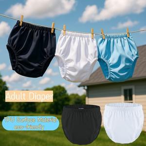 성인용 방수 기저귀 세척 가능 재사용 관리 바지 누출 방지 수영 노인 커버 드롭쉬핑