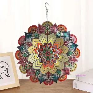 회전 바람개비 정원 홈가든 야외 풍경 조류퇴치 풍령 장식소품uvw454