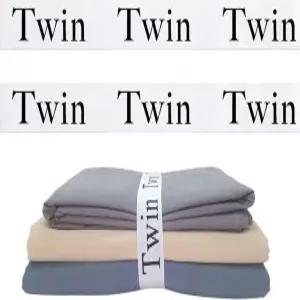 Maletnd 2피스 침대 시트 정리 밴드 옷장 스트랩 린넨 라벨 침구 탄력 보관 보관함 쌍둥이