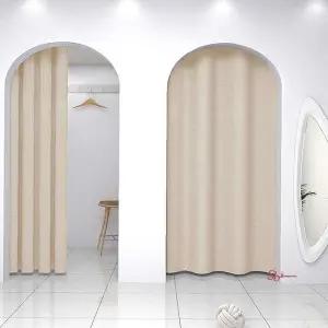 오픈형 공간분리 중문 방문 창문 암막커튼 도어pqr060